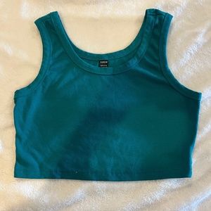 shien green tank top.
